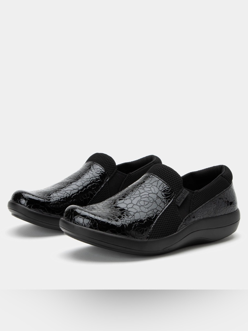Algeria Duette Flourish Black Shoe